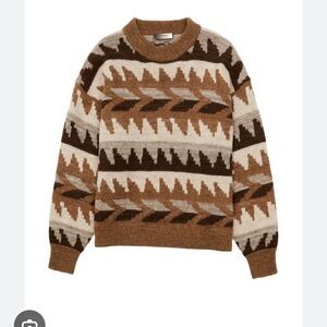 Isabel Marant Tan Alpaca Wool Sweater men’s XL